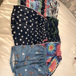 Set of 6 Teen Boy Size Medium Lacrosse Unlimited Shorts